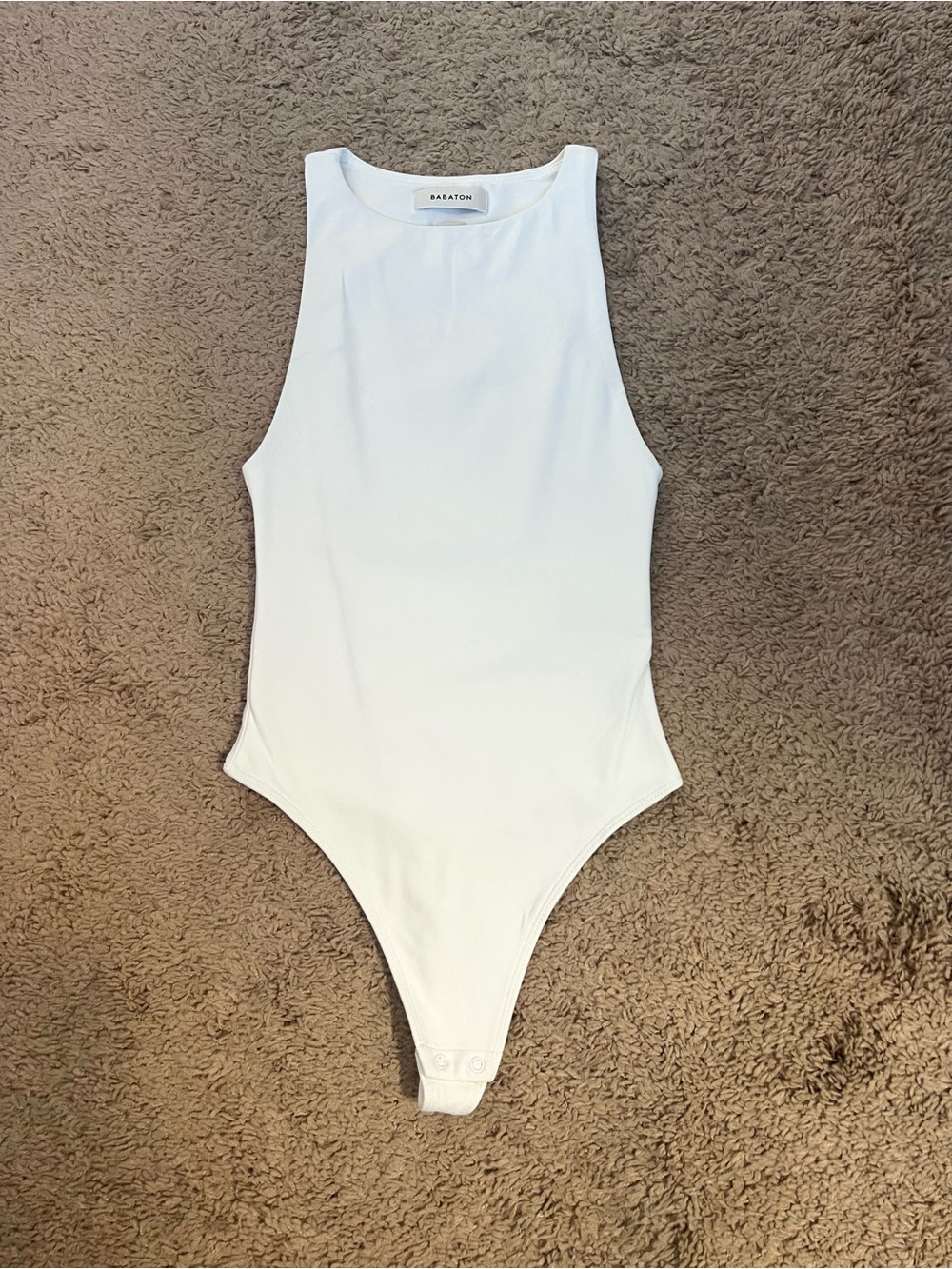 Aritzia Babaton White Bodysuit